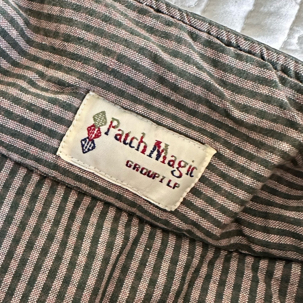 Vintage Patch Magic Group LP reversible quilted j… - image 4